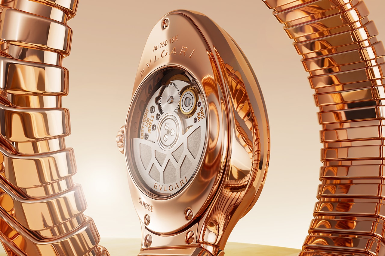 BVLGARI  Bulgari Lady Solotempo BVS100 Automatic Movement LVMH Watch Week 2025 Release Info Sepenti Seduttori Serpenti Tubogas