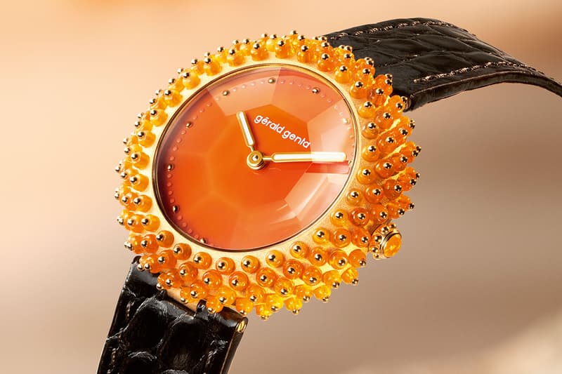 gérald genta Gentissima Oursin Fire Opal Watch LVMH Watch Week Info