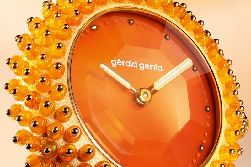 gérald genta Gentissima Oursin Fire Opal Watch LVMH Watch Week Info