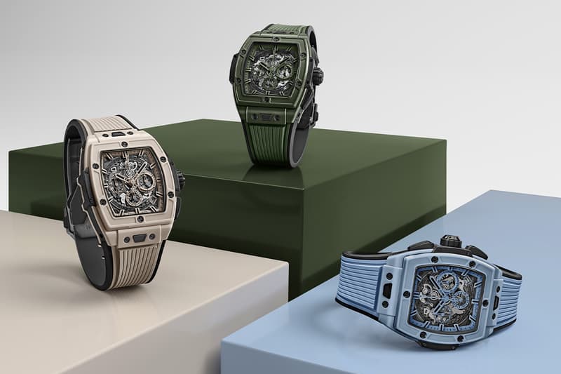 Hublot LVMH Watch Week 2025 Novelties Info Spirit of Big Bang Chronograph (three new ceramic colours) Big Bang Tourbillon Automatic Green Saxem Big Bang MECA-10 42mm Spirit of Big Bang Year of the Snake