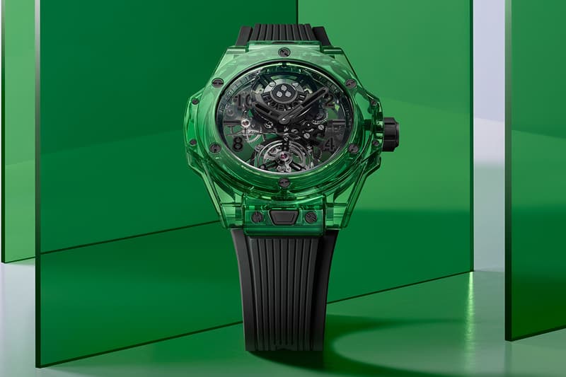 Hublot LVMH Watch Week 2025 Novelties Info Spirit of Big Bang Chronograph (three new ceramic colours) Big Bang Tourbillon Automatic Green Saxem Big Bang MECA-10 42mm Spirit of Big Bang Year of the Snake