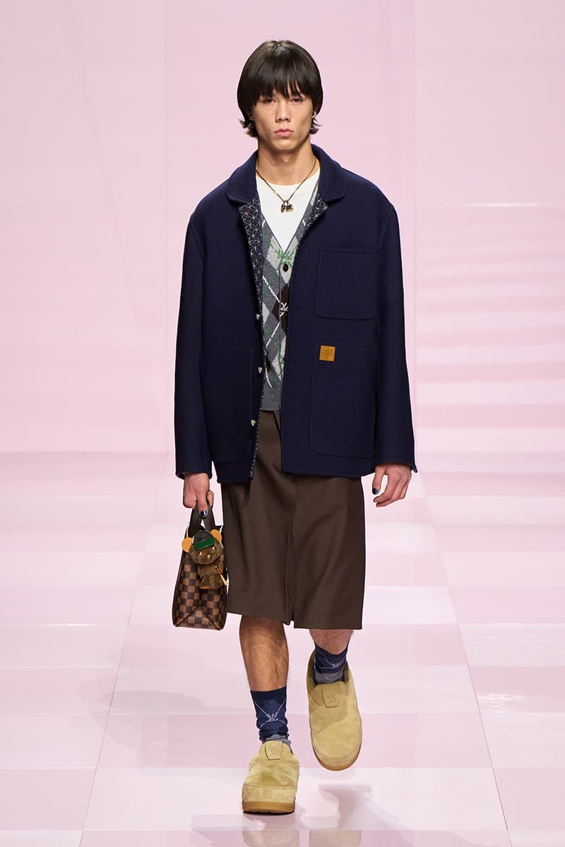 Pharrell and NIGO Prove That Working With Friends Is a Winning Combination for Louis Vuitton FW25 buttersoft skatewear skateboarding shoes collaboration shoes sneakers varsity jackets Callum Turner, J-Hope, Idris Elba, Chris Paul, Victor Wembanyama, Travis Scott