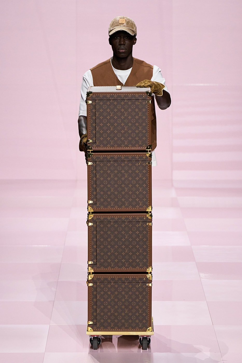 Pharrell and NIGO Prove That Working With Friends Is a Winning Combination for Louis Vuitton FW25 buttersoft skatewear skateboarding shoes collaboration shoes sneakers varsity jackets Callum Turner, J-Hope, Idris Elba, Chris Paul, Victor Wembanyama, Travis Scott