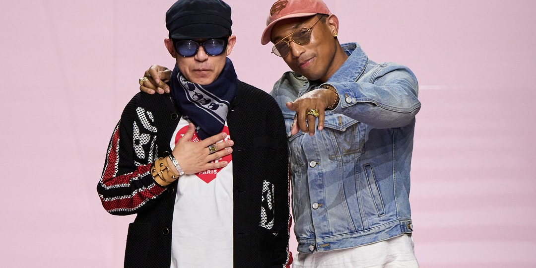 Pharrell and NIGO Prove That Working a Bromance Is a Winning Combination for Louis Vuitton FW25