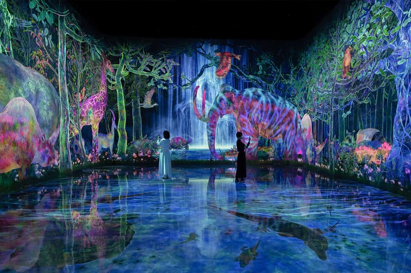 teamLab Planets TOKYO New Expanded Area "Athletics Forest" "Catching and Collecting Extinct Forest" "Future Park" "Sketch Factory" Info 