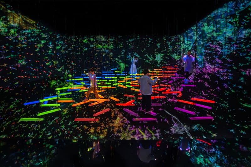 teamLab Planets TOKYO New Expanded Area "Athletics Forest" "Catching and Collecting Extinct Forest" "Future Park" "Sketch Factory" Info 