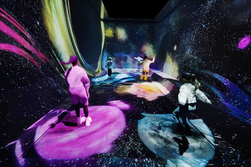 teamLab Planets TOKYO New Expanded Area "Athletics Forest" "Catching and Collecting Extinct Forest" "Future Park" "Sketch Factory" Info 