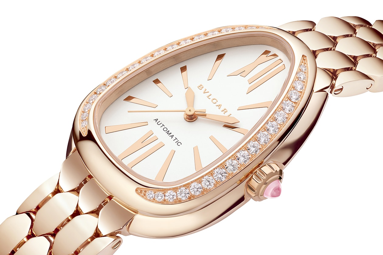 BVLGARI Bulgari Lady Solotempo BVS100 Автоматический механизм Неделя часов LVMH 2025 Информация о выпуске Sepenti Seduttori Serpenti Tubogas