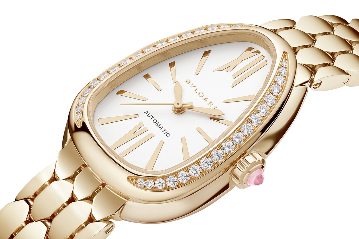 BVLGARI Bulgari Lady Solotempo BVS100 Автоматический механизм Неделя часов LVMH 2025 Информация о выпуске Sepenti Seduttori Serpenti Tubogas