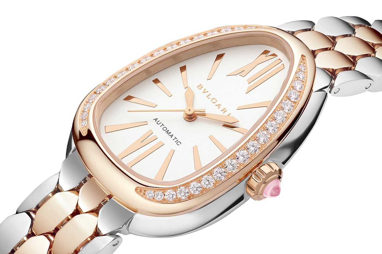 BVLGARI Bulgari Lady Solotempo BVS100 Автоматический механизм Неделя часов LVMH 2025 Информация о выпуске Sepenti Seduttori Serpenti Tubogas