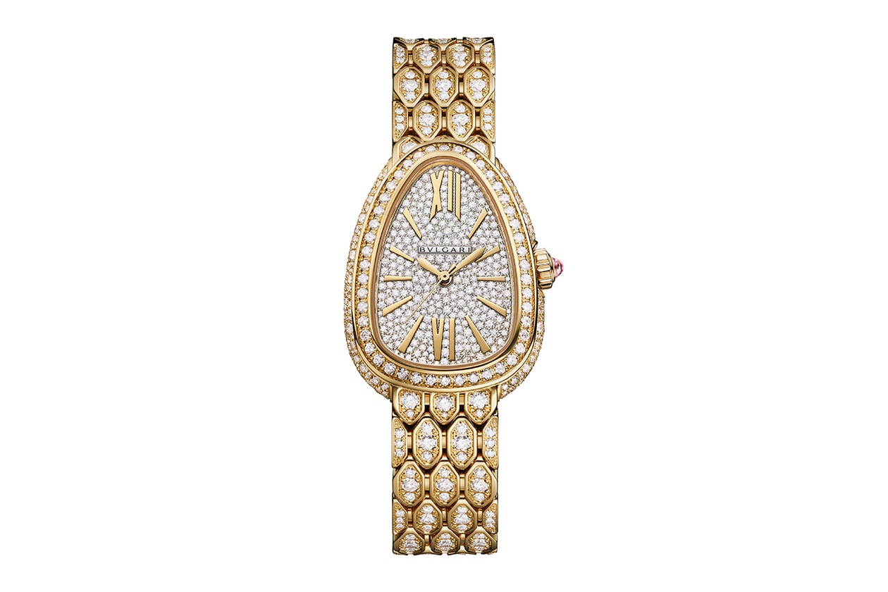 BVLGARI Bulgari Lady Solotempo BVS100 Автоматический механизм Неделя часов LVMH 2025 Информация о выпуске Sepenti Seduttori Serpenti Tubogas