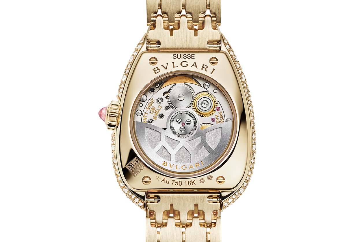 BVLGARI Bulgari Lady Solotempo BVS100 Автоматический механизм Неделя часов LVMH 2025 Информация о выпуске Sepenti Seduttori Serpenti Tubogas
