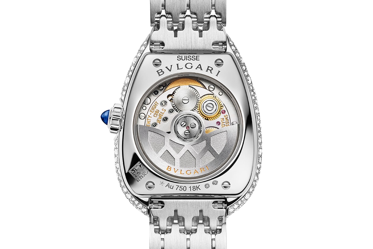 BVLGARI Bulgari Lady Solotempo BVS100 Автоматический механизм Неделя часов LVMH 2025 Информация о выпуске Sepenti Seduttori Serpenti Tubogas