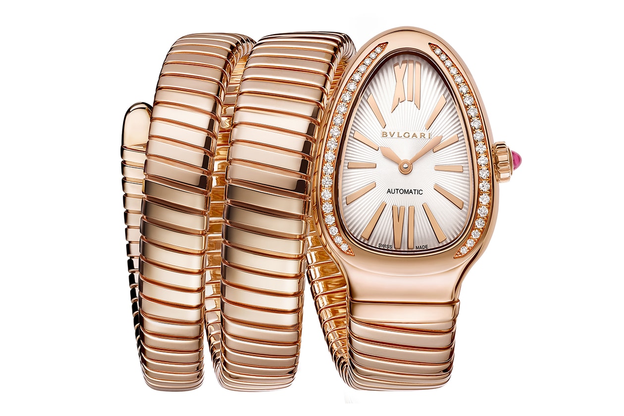 BVLGARI Bulgari Lady Solotempo BVS100 Автоматический механизм Неделя часов LVMH 2025 Информация о выпуске Sepenti Seduttori Serpenti Tubogas