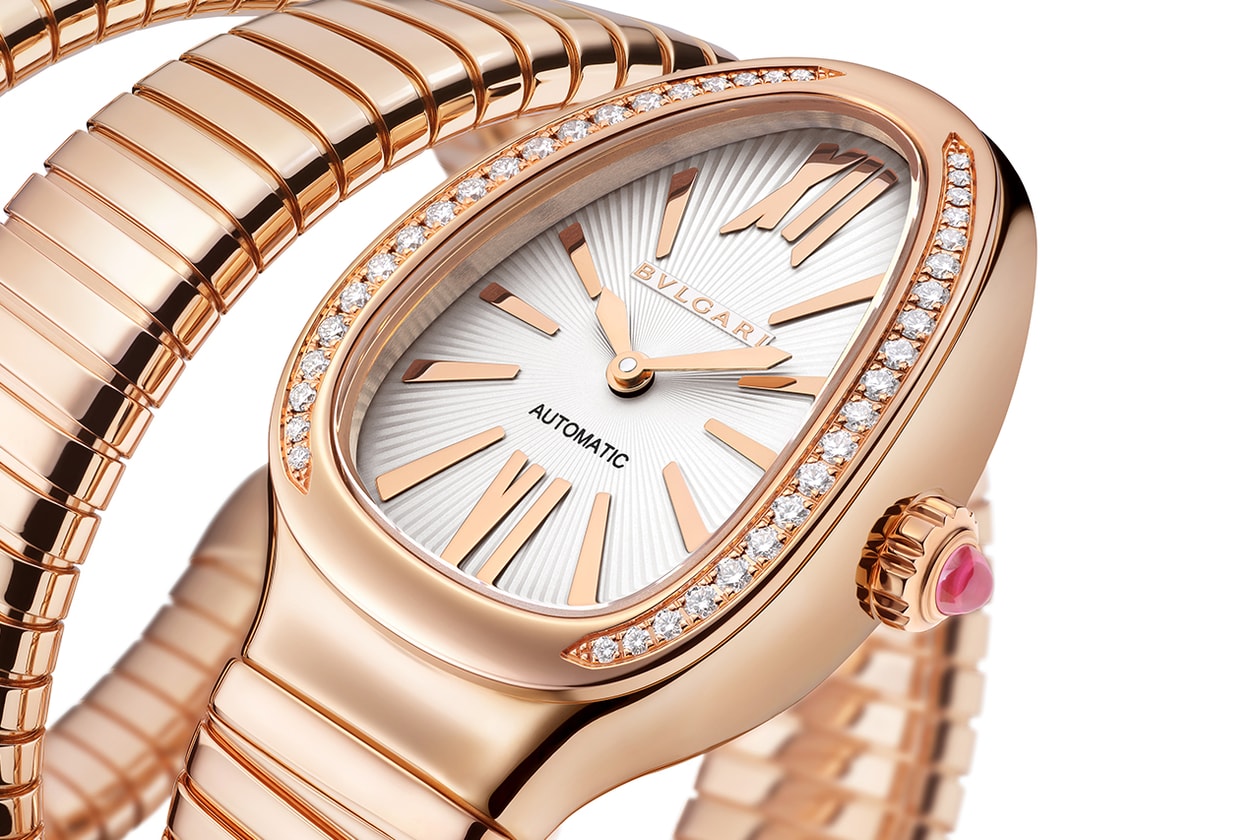 BVLGARI Bulgari Lady Solotempo BVS100 Автоматический механизм Неделя часов LVMH 2025 Информация о выпуске Sepenti Seduttori Serpenti Tubogas