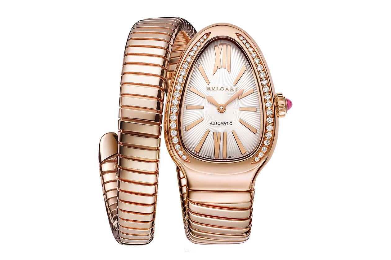 BVLGARI Bulgari Lady Solotempo BVS100 Автоматический механизм Неделя часов LVMH 2025 Информация о выпуске Sepenti Seduttori Serpenti Tubogas
