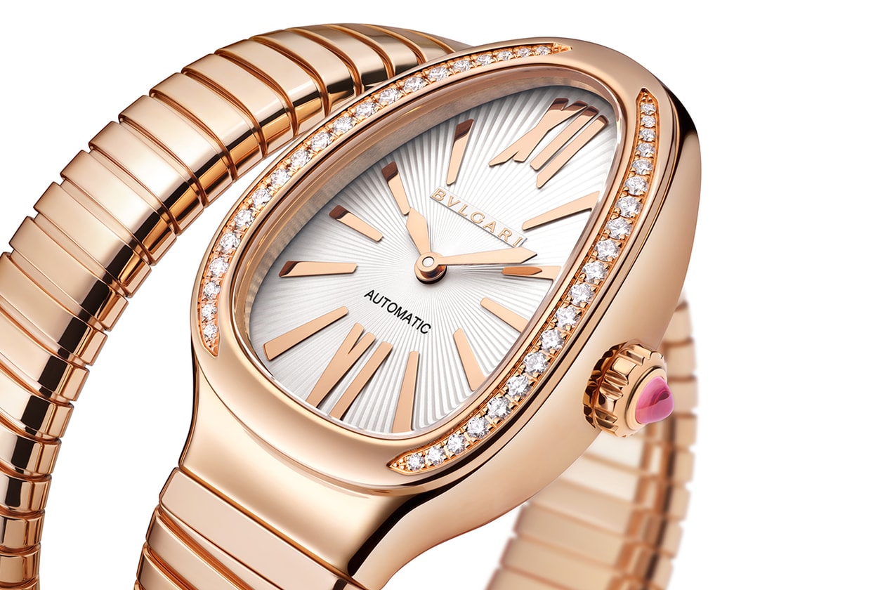 BVLGARI Bulgari Lady Solotempo BVS100 Автоматический механизм Неделя часов LVMH 2025 Информация о выпуске Sepenti Seduttori Serpenti Tubogas