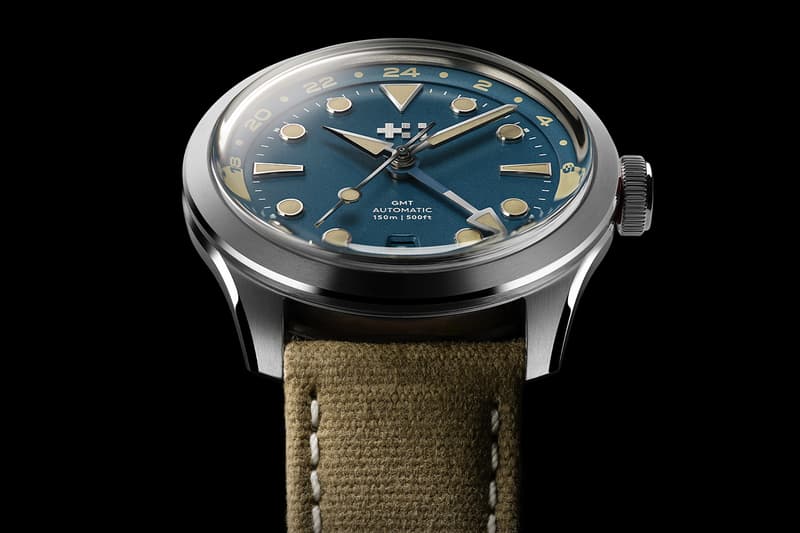 Christopher Ward C65 Dune Aeolian Collection Automatic Bronze COSC GMT Silica grey Eve blue Marram green White Sand Sellita info