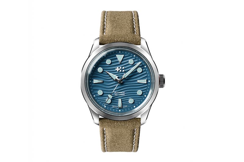 Christopher Ward C65 Dune Aeolian Collection Automatic Bronze COSC GMT Silica grey Eve blue Marram green White Sand Sellita info