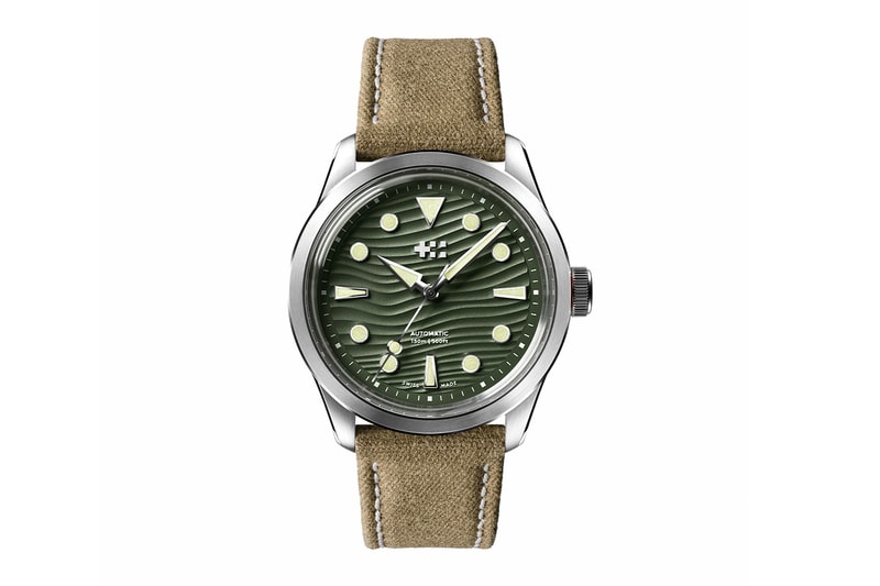 Christopher Ward C65 Dune Aeolian Collection Automatic Bronze COSC GMT Silica grey Eve blue Marram green White Sand Sellita info