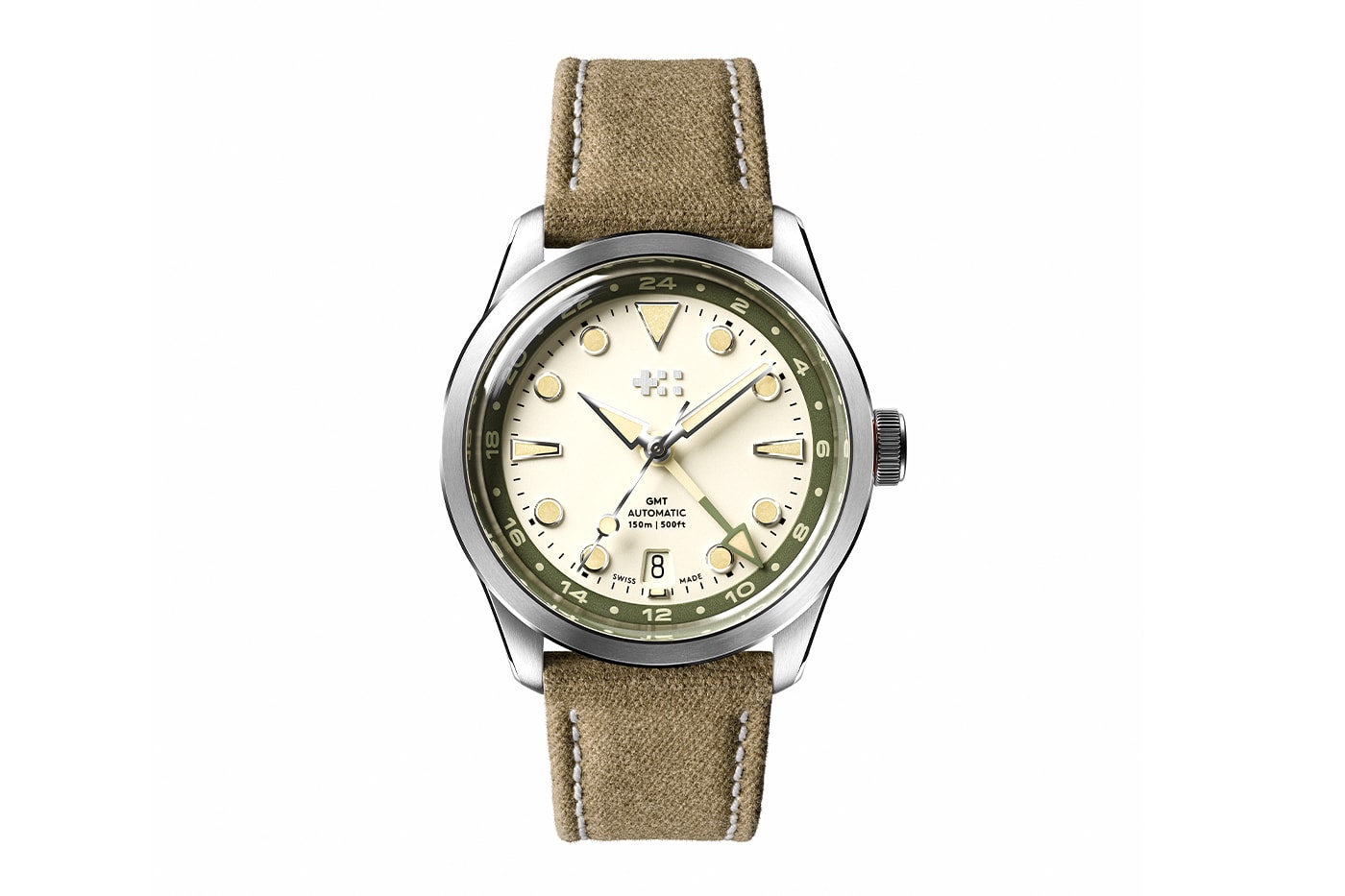 Christopher Ward C65 Dune Aeolian Collection Automatic Bronze COSC GMT Silica grey Eve blue Marram green White Sand Sellita info