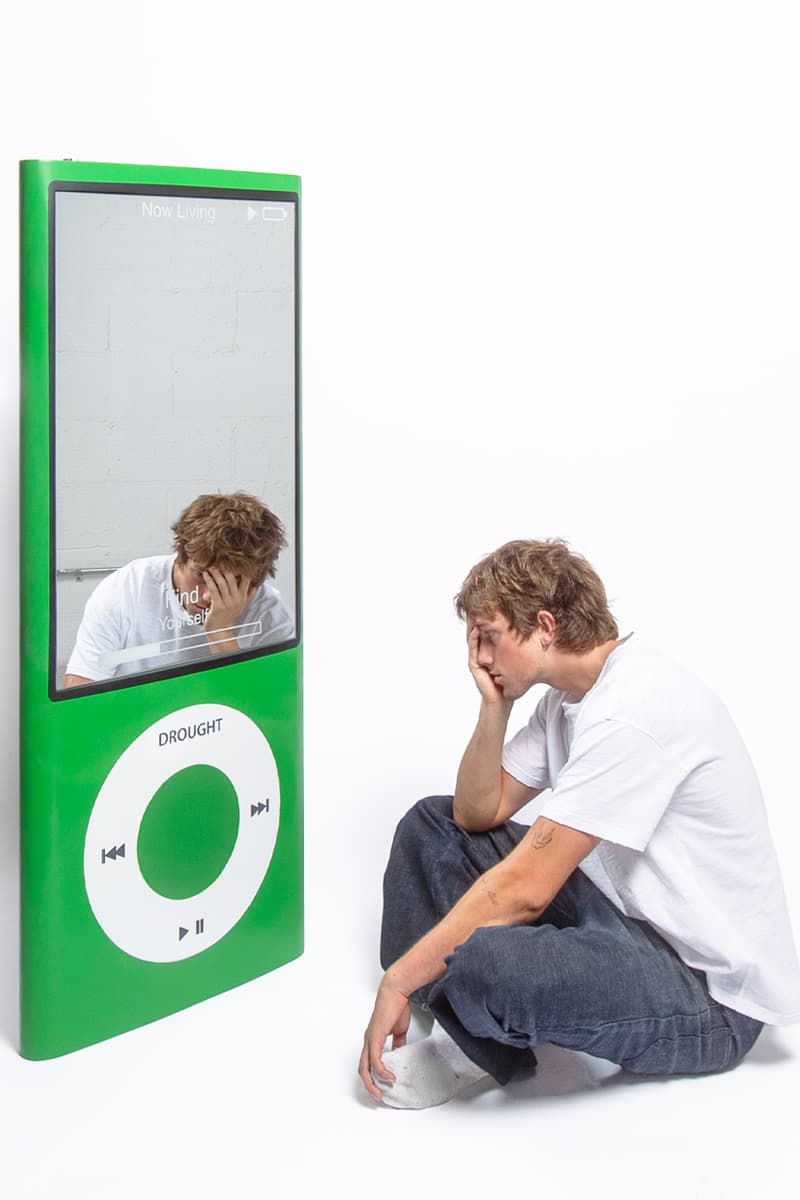 Drought's iMirror Blows Up the iPod Nano restock release design i pod color price size drop apple pink green red blue black white size height five feet napster knife home good accessory