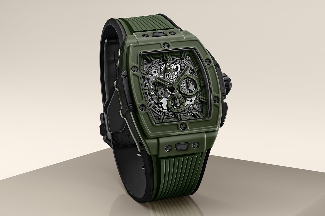 Hublot LVMH Watch Week 2025 Novelties Info Spirit of Big Bang Chronograph (three new ceramic colours) Big Bang Tourbillon Automatic Green Saxem Big Bang MECA-10 42mm Spirit of Big Bang Year of the Snake