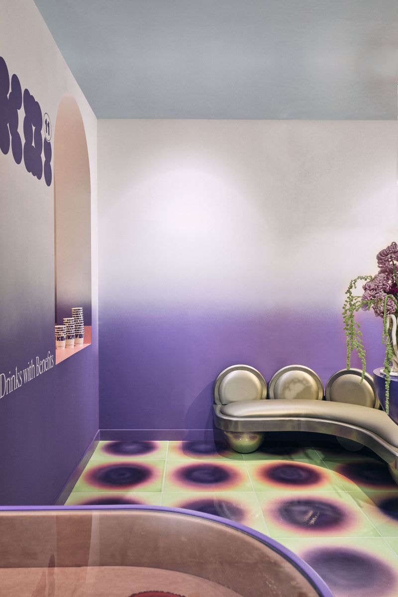 Uchronia Creates Space-Age Style Interiors for Koibird's London Boutique