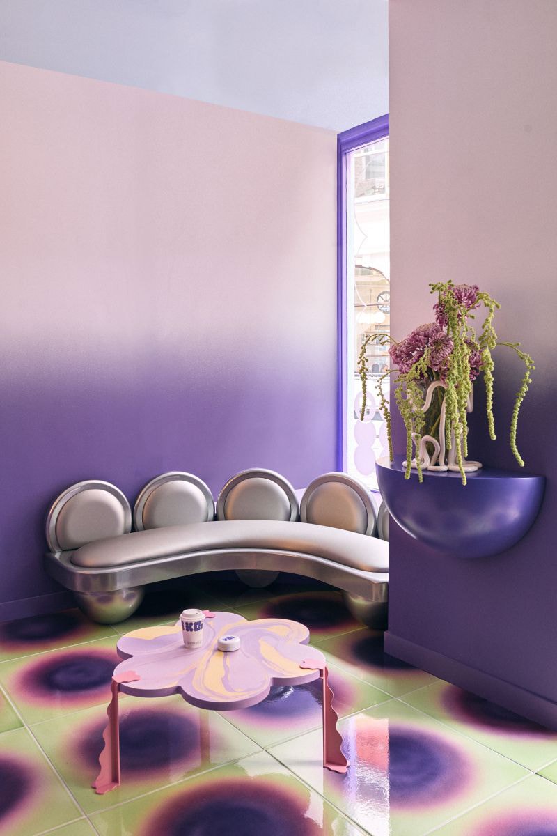 Uchronia Creates Space-Age Style Interiors for Koibird's London Boutique