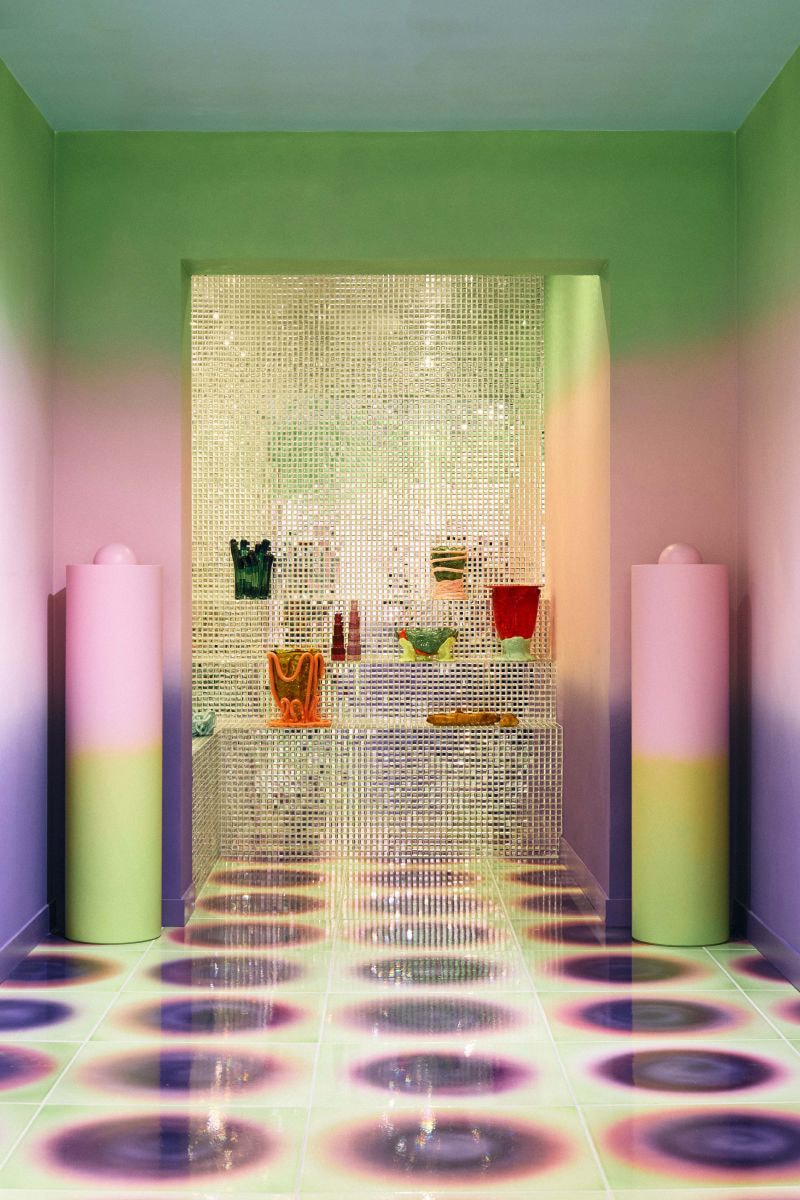 Uchronia Creates Space-Age Style Interiors for Koibird's London Boutique