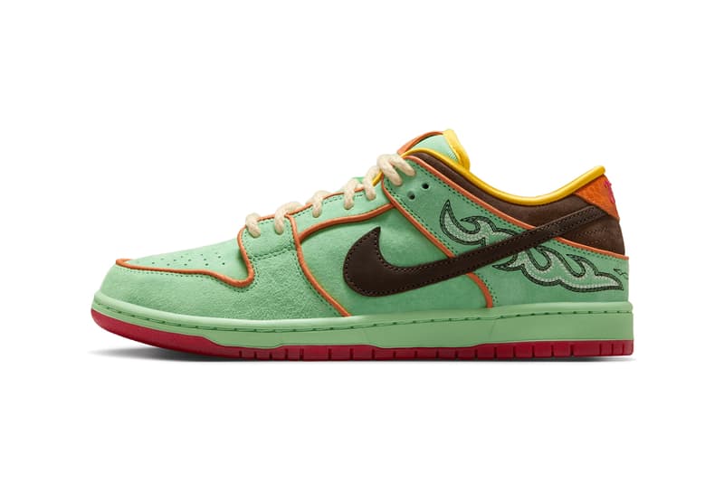 Nike SB Dunk Low “BHM” “Tourmaline/Baroque Brown-Monarch” Black History Month HF3058-300 Release Info