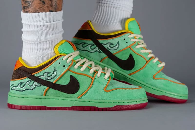 Nike SB Dunk Low “BHM” “Tourmaline/Baroque Brown-Monarch” Black History Month HF3058-300 Release Info