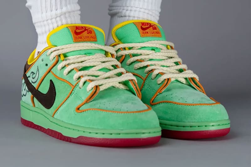 Nike SB Dunk Low “BHM” “Tourmaline/Baroque Brown-Monarch” Black History Month HF3058-300 Release Info