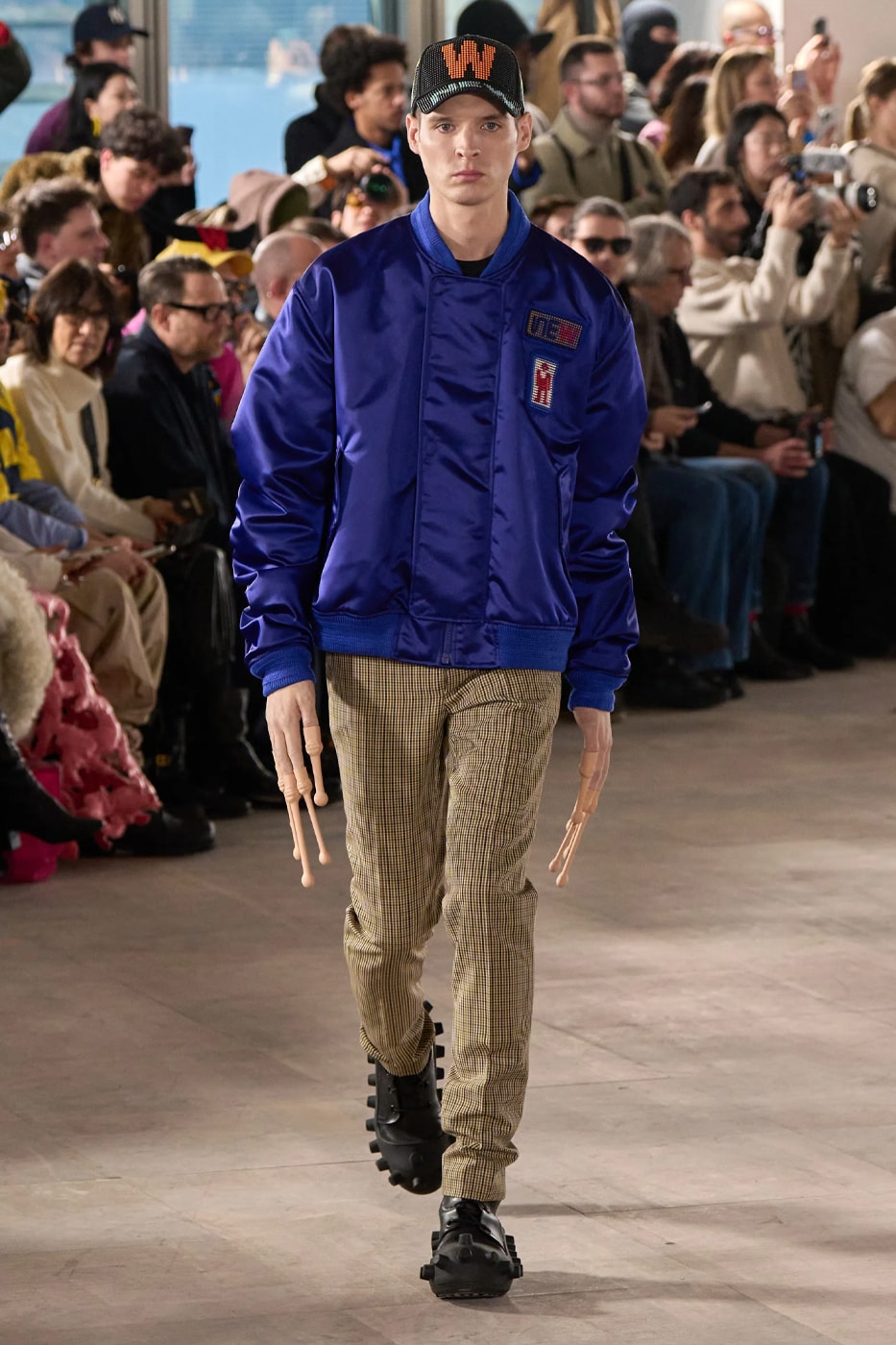 Walter Van Beirendonck FW25 Paris Fashion Week aliens come in peace tailoring future world 