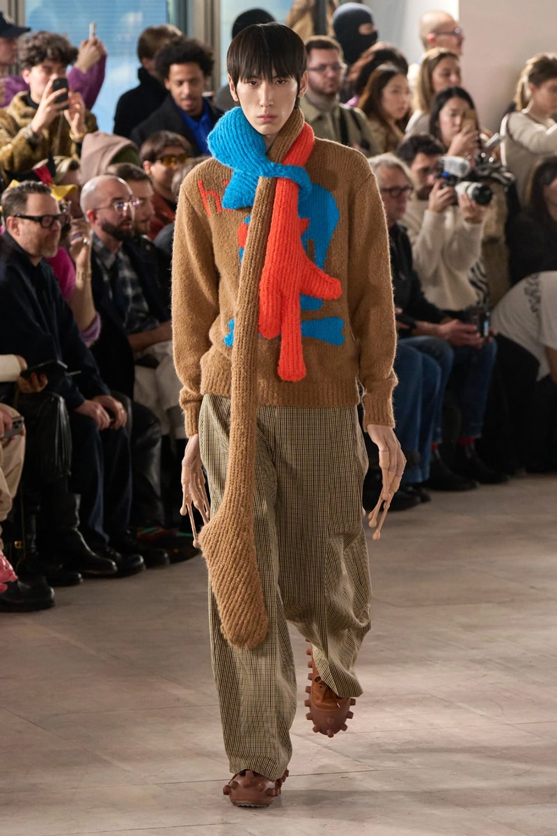 Walter Van Beirendonck FW25 Paris Fashion Week aliens come in peace tailoring future world 