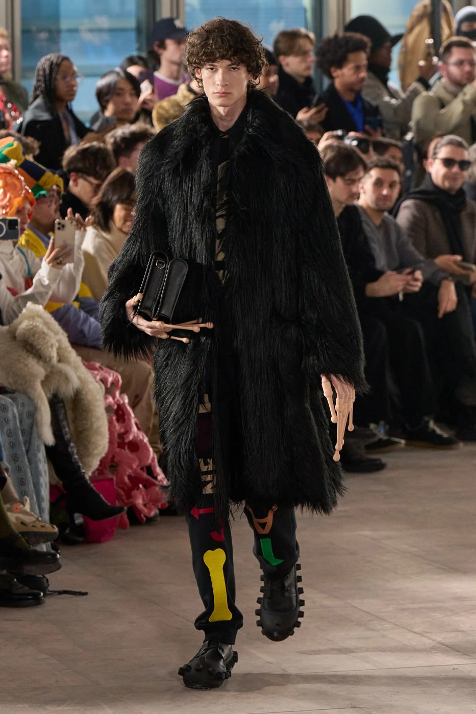 Walter Van Beirendonck FW25 Paris Fashion Week aliens come in peace tailoring future world 