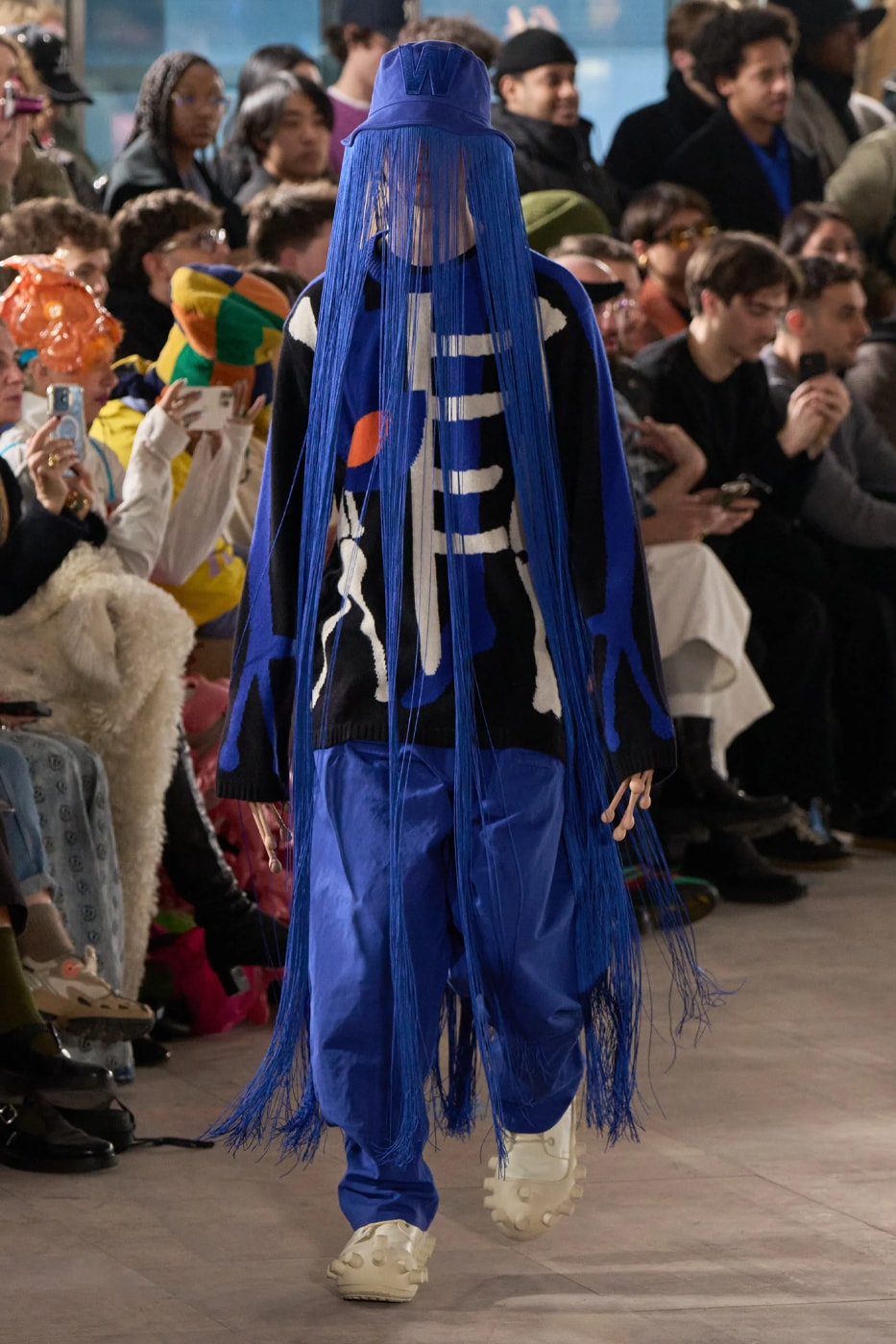 Walter Van Beirendonck FW25 Paris Fashion Week aliens come in peace tailoring future world 