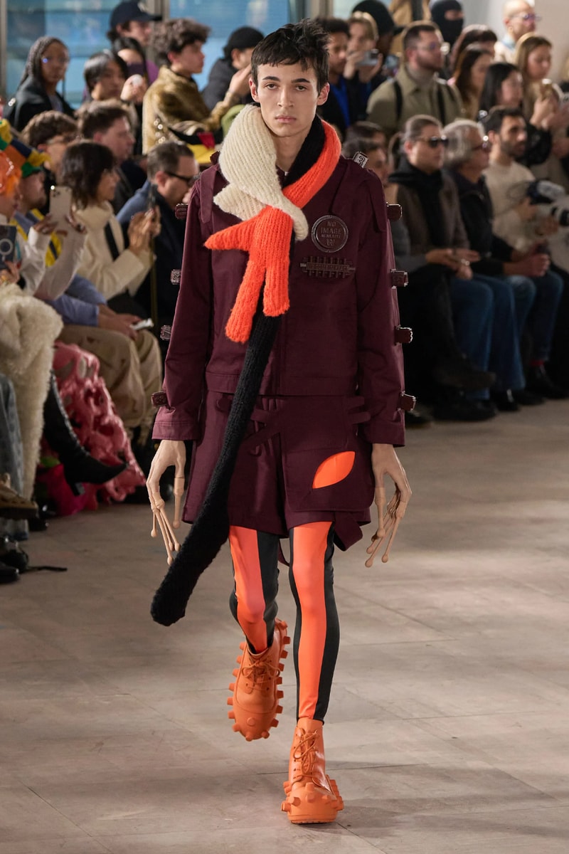 Walter Van Beirendonck FW25 Paris Fashion Week aliens come in peace tailoring future world 