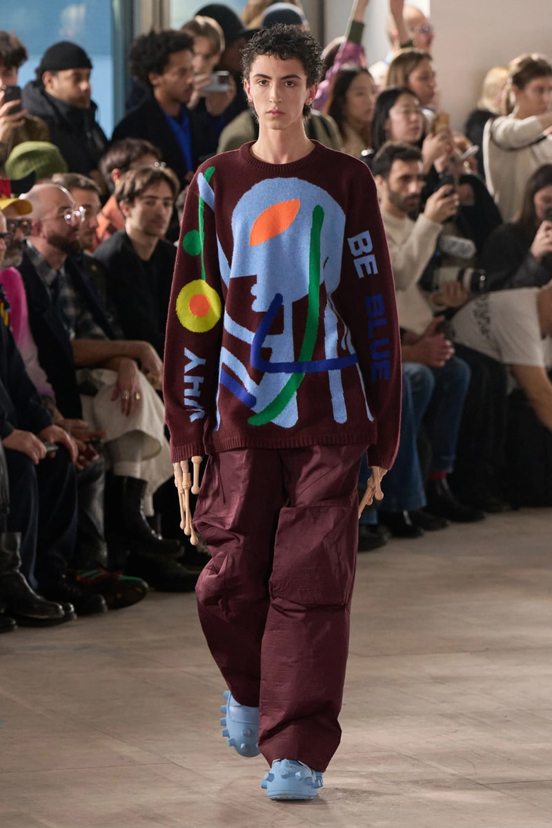 Walter Van Beirendonck FW25 Paris Fashion Week aliens come in peace tailoring future world 
