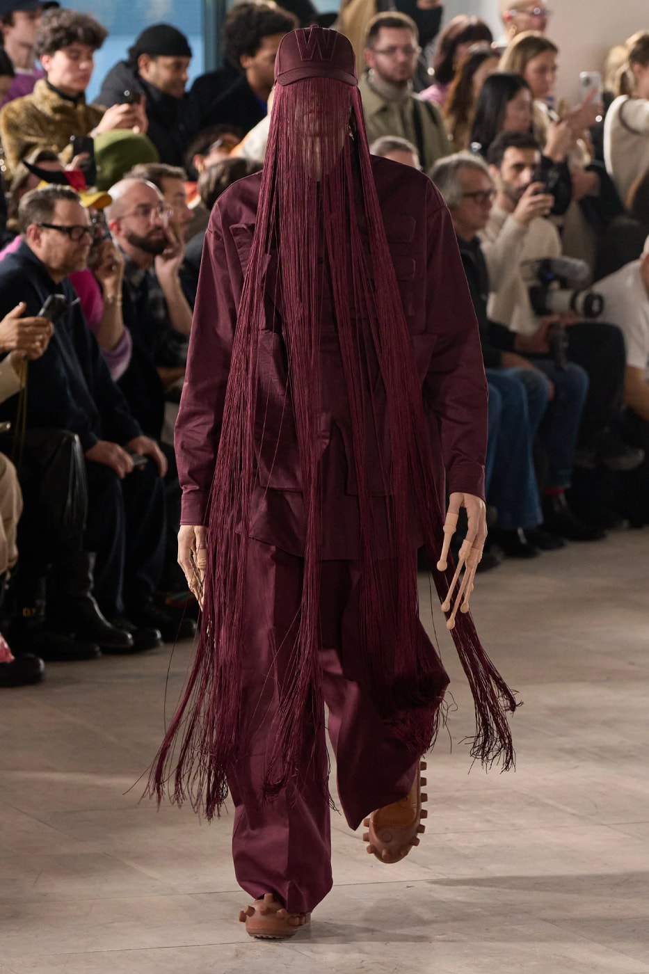 Walter Van Beirendonck FW25 Paris Fashion Week aliens come in peace tailoring future world 