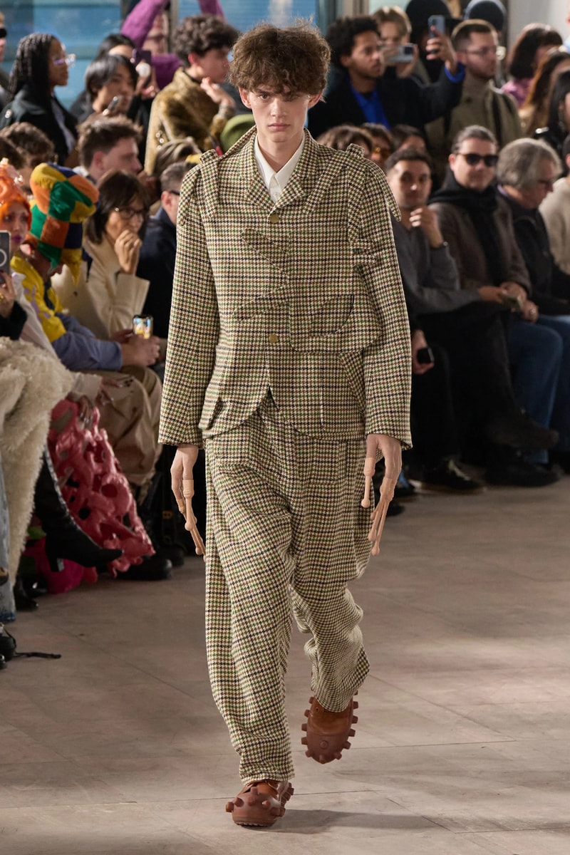 Walter Van Beirendonck FW25 Paris Fashion Week aliens come in peace tailoring future world 