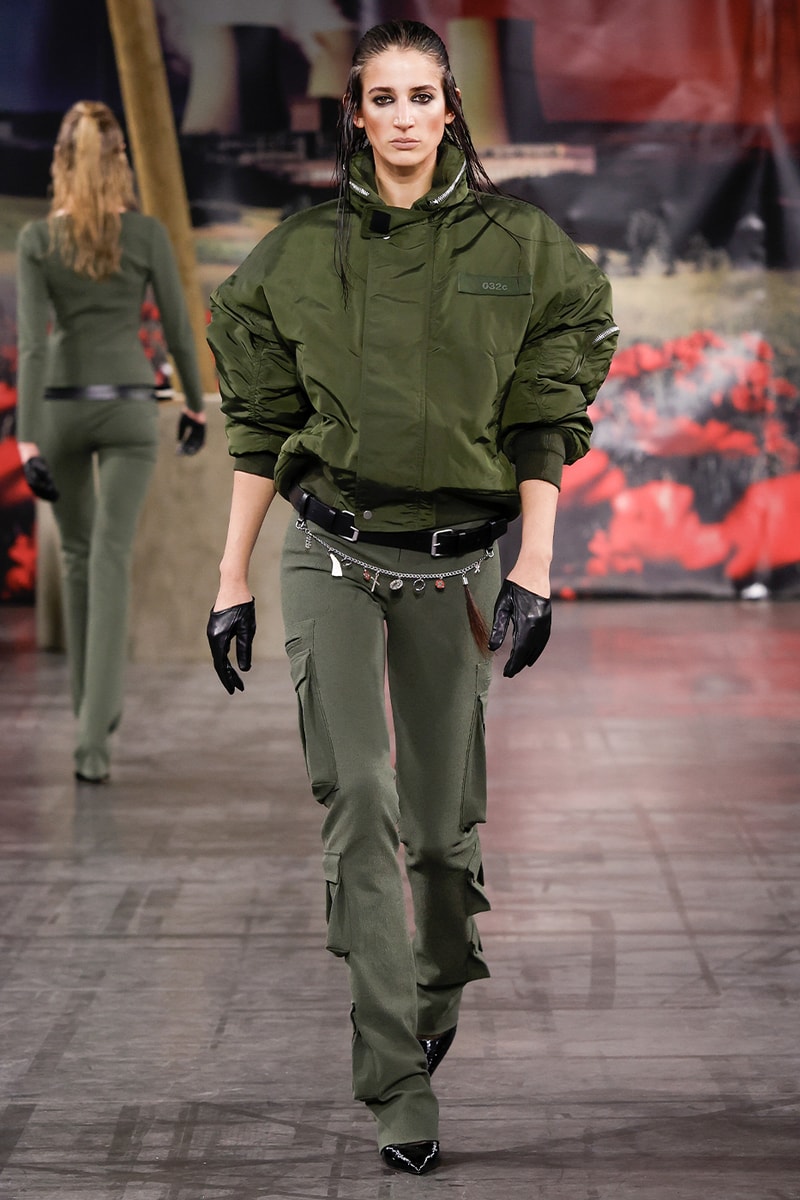 032c Fall/Winter 2025 “SUSPICIOUS MINDS” Collection Paris Fashion Week Runway Maria Koch Maison des Métallos Menswear Womenswear Unisex