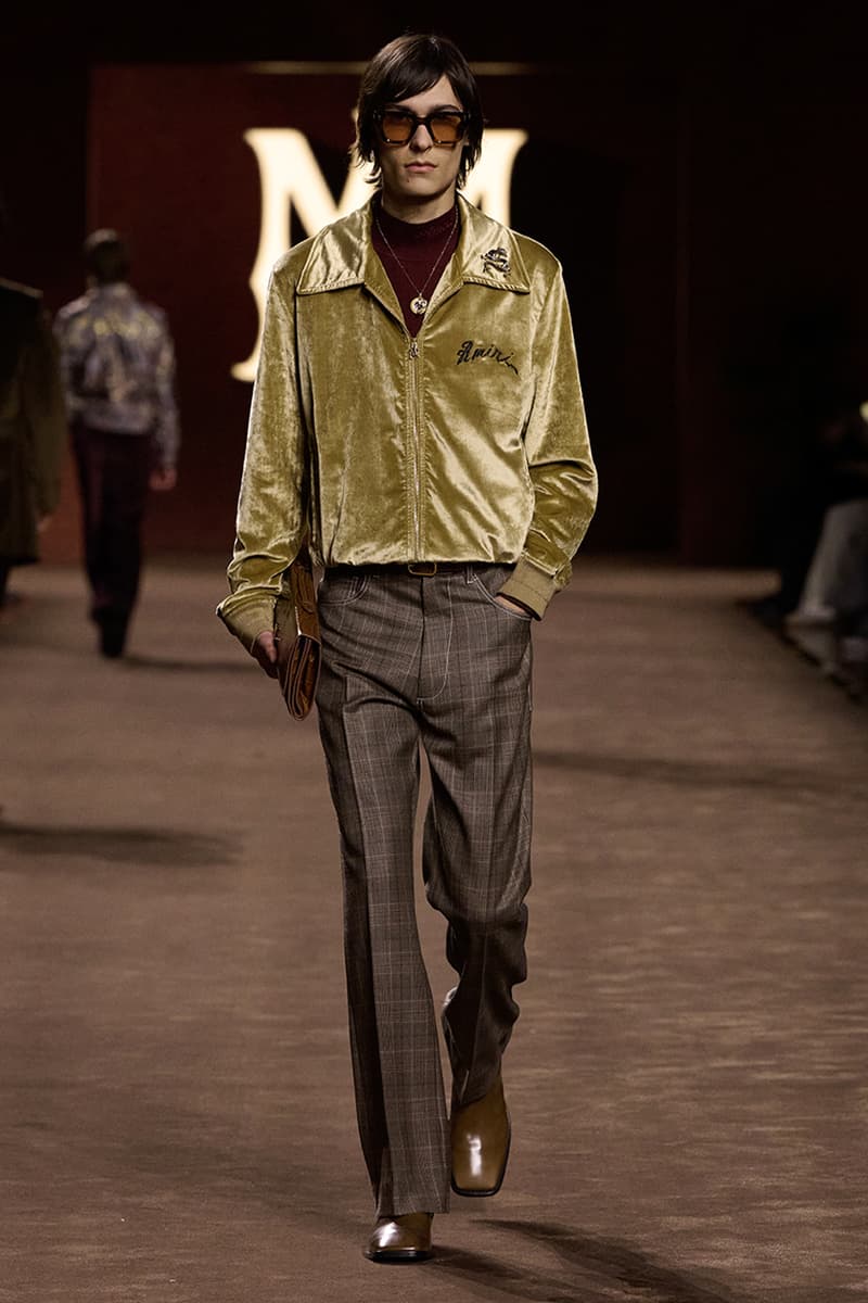 AMIRI FW25 Paris Fashion Week Collection