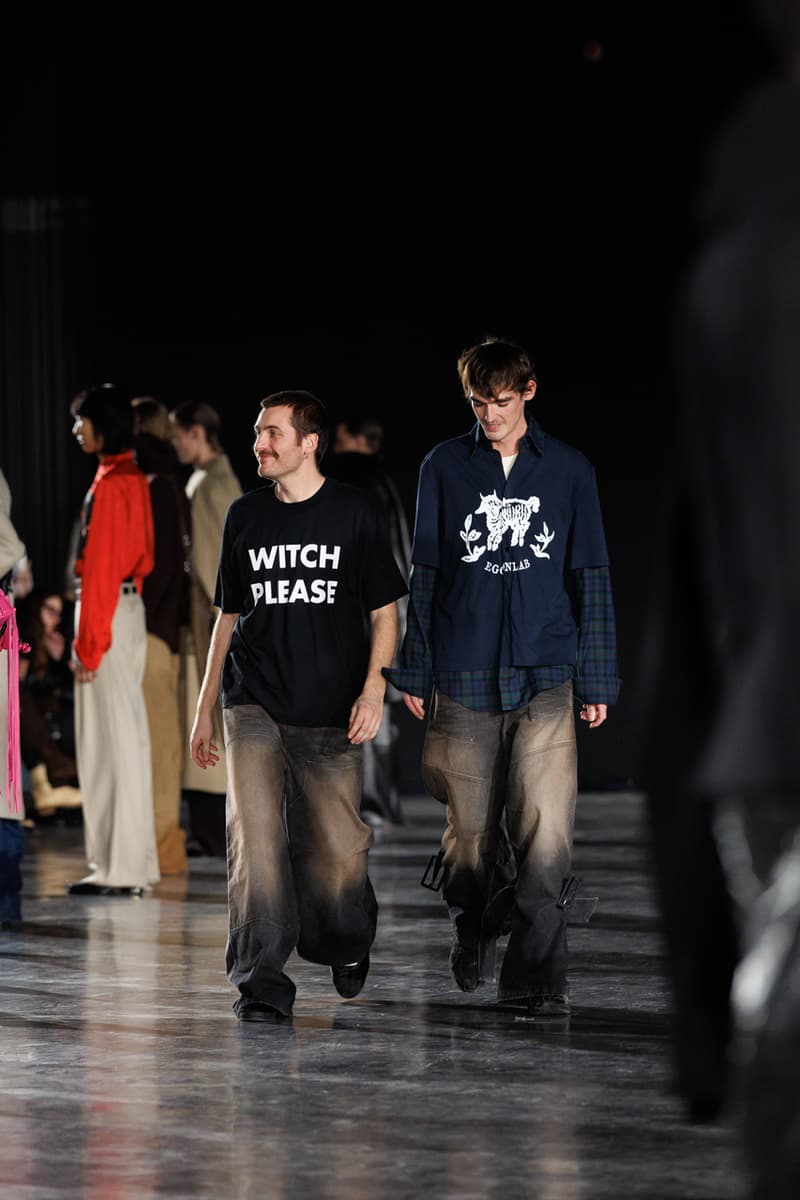 EGONLAB Fall/Winter 2025 Collection Paris Fashion Week FW25 Men's Runway