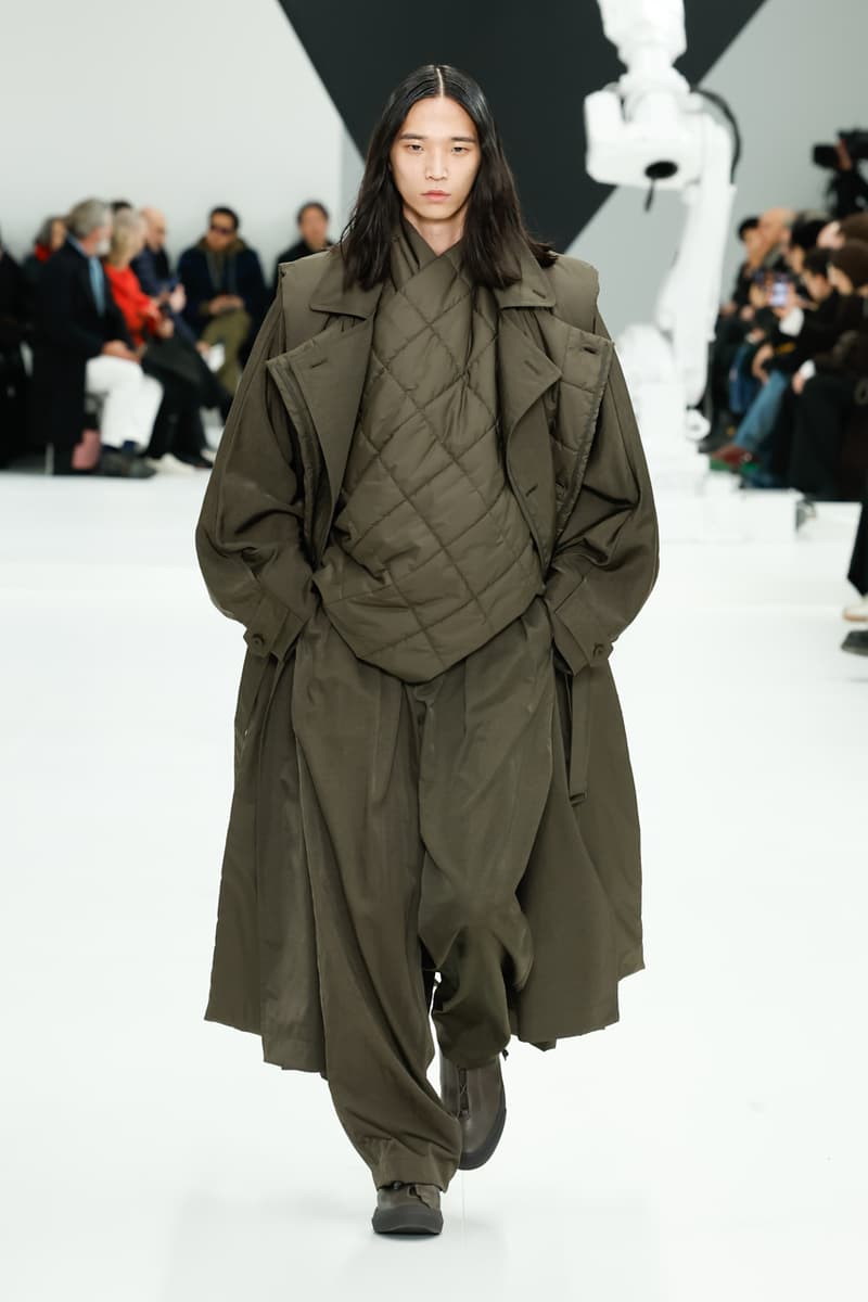 Issey Miyake Fall/Winter 2025 Collection Paris Fashion Week Men's FW25 Runway