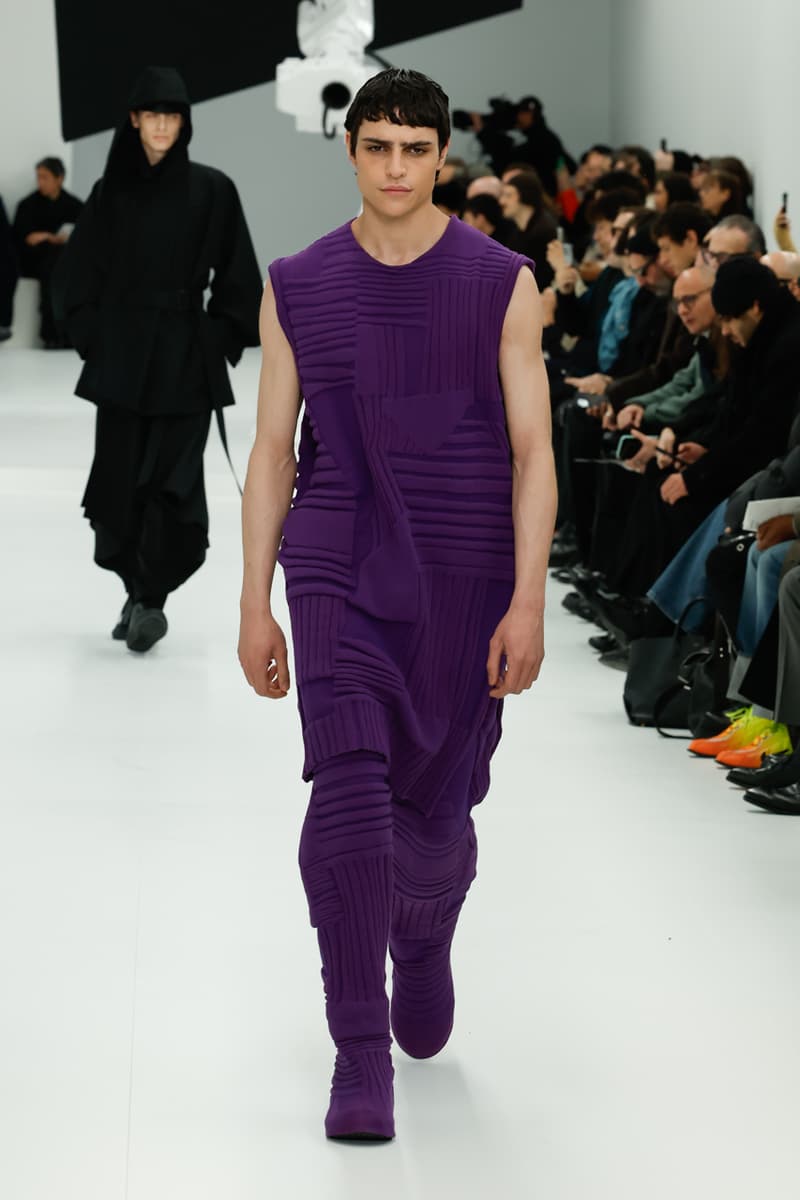 Issey Miyake Fall/Winter 2025 Collection Paris Fashion Week Men's FW25 Runway