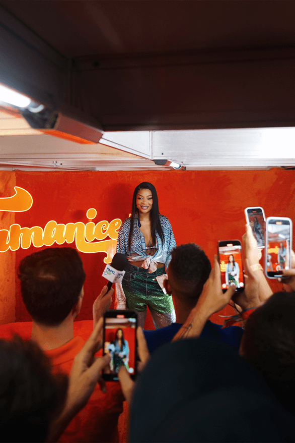 Ludmilla brazil pop star singer artist Numanice project