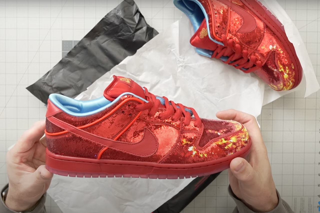 The Wizard of Oz Nike SB Dunk Low Ruby Slippers Info date store list buying guide photos price f&f friends and family