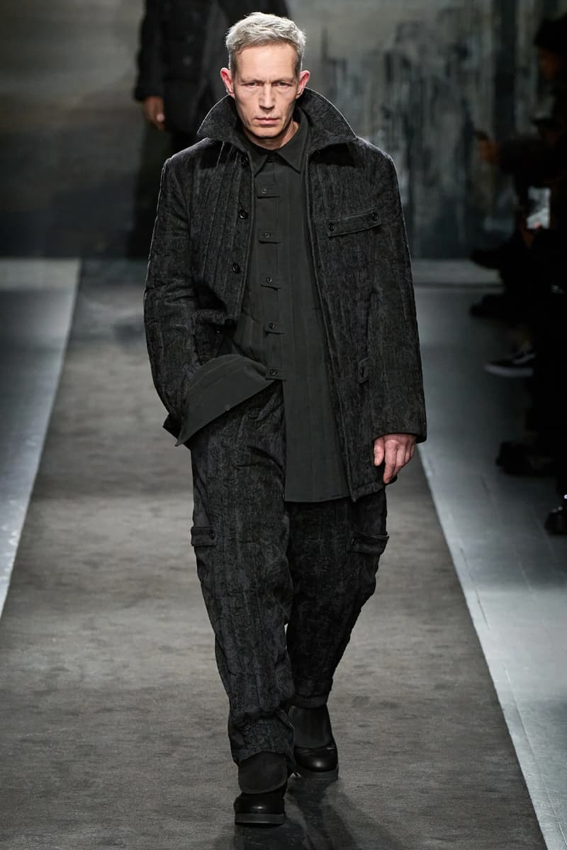 Yohji Yamamoto FW25 Paris Fashion Week Collection puffer jackets padded weather ready