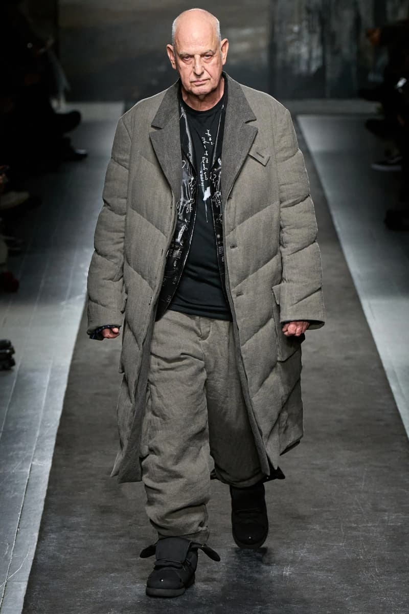 Yohji Yamamoto FW25 Paris Fashion Week Collection puffer jackets padded weather ready